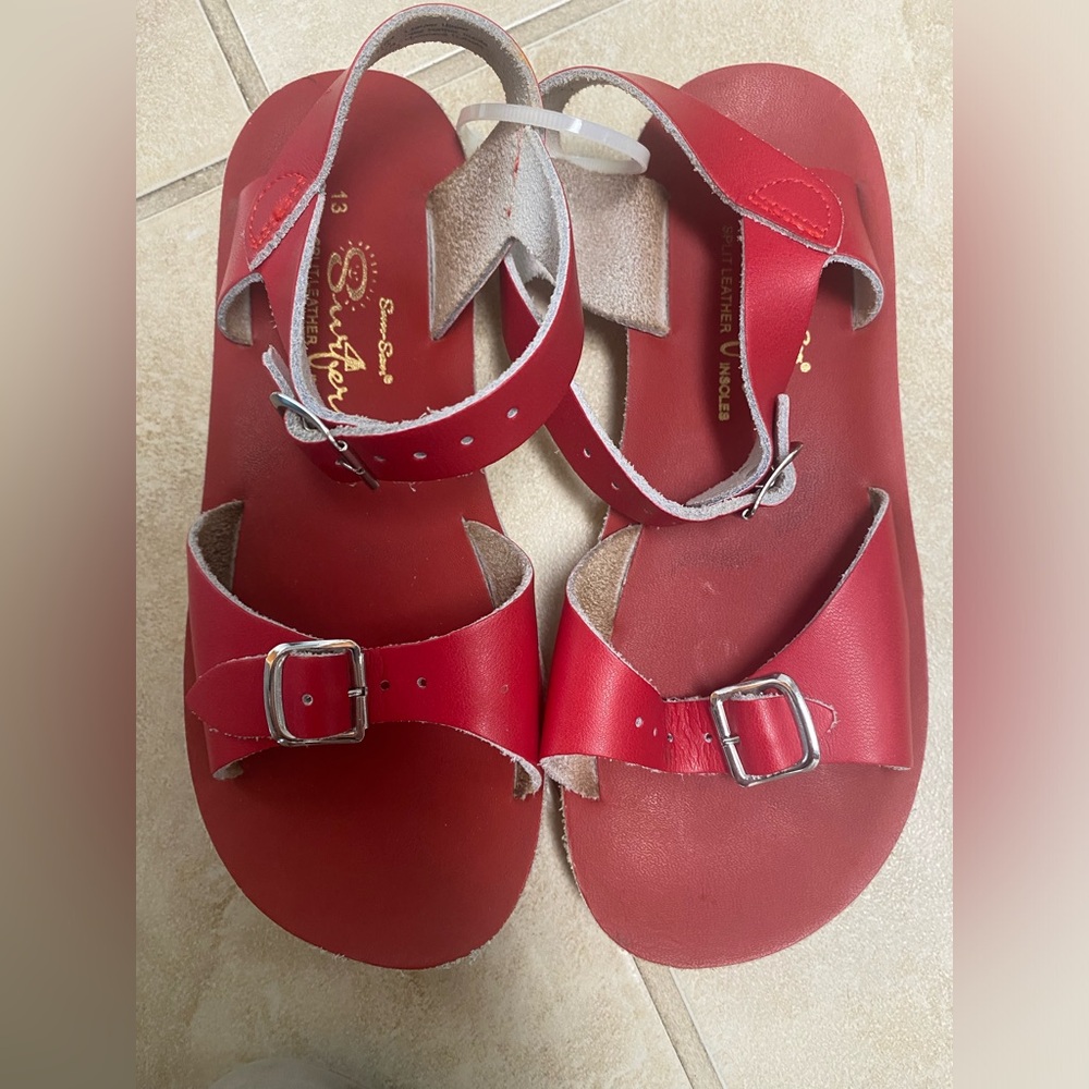 Salt Water Sandals by Hoy Red Kids Water Sandals